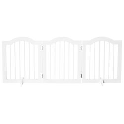 Bariera de protectie pentru animale PawHut D06-048V01WT (White)