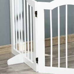 Bariera de protectie pentru animale PawHut D06-048V01WT (White) Thumb