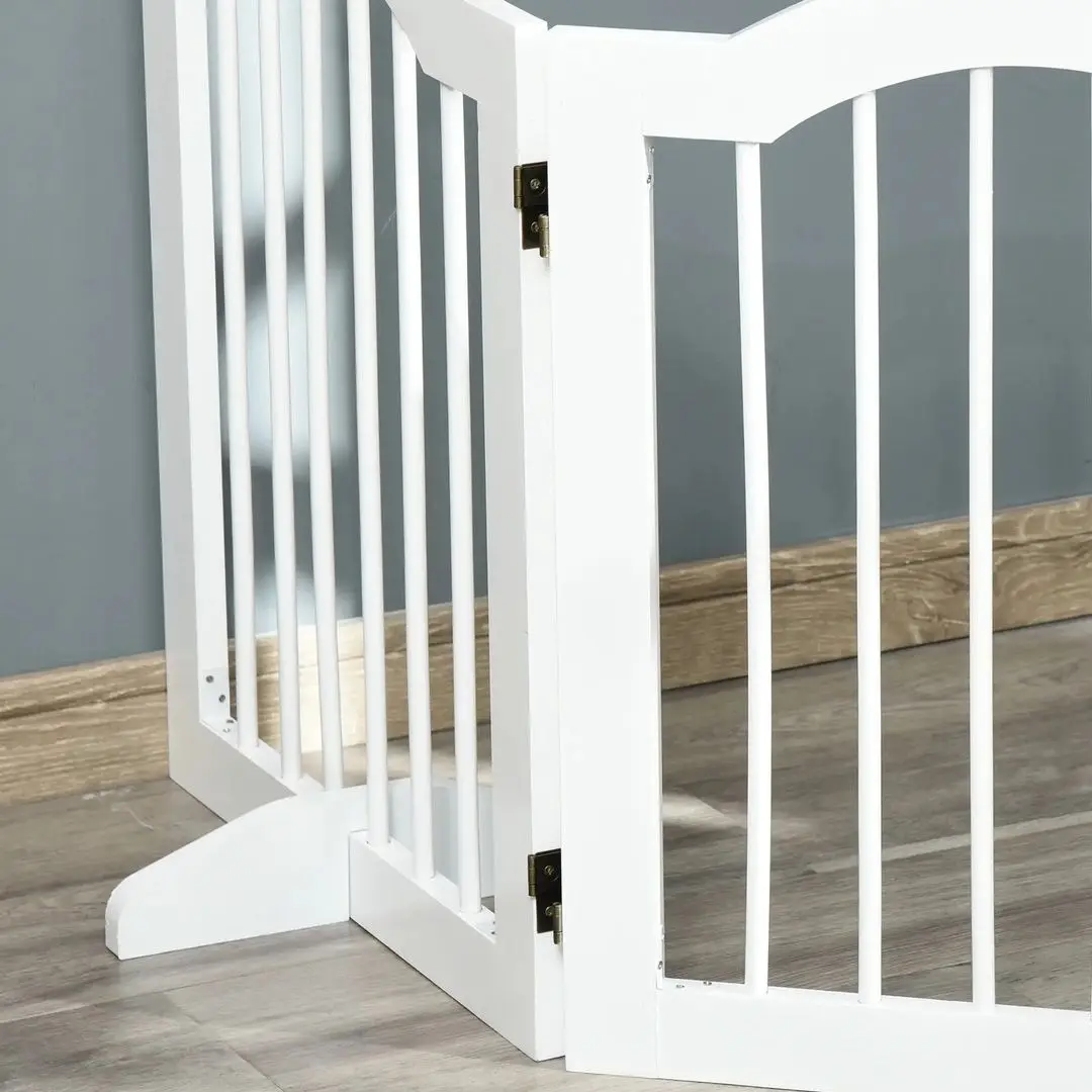 Bariera de protectie pentru animale PawHut D06-048V01WT (White)