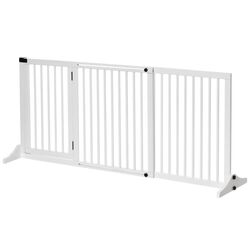 Bariera de protectie pentru animale PawHut D06-079V01WT (White)