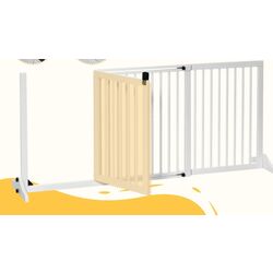 Bariera de protectie pentru animale PawHut D06-079V01WT (White) Thumb