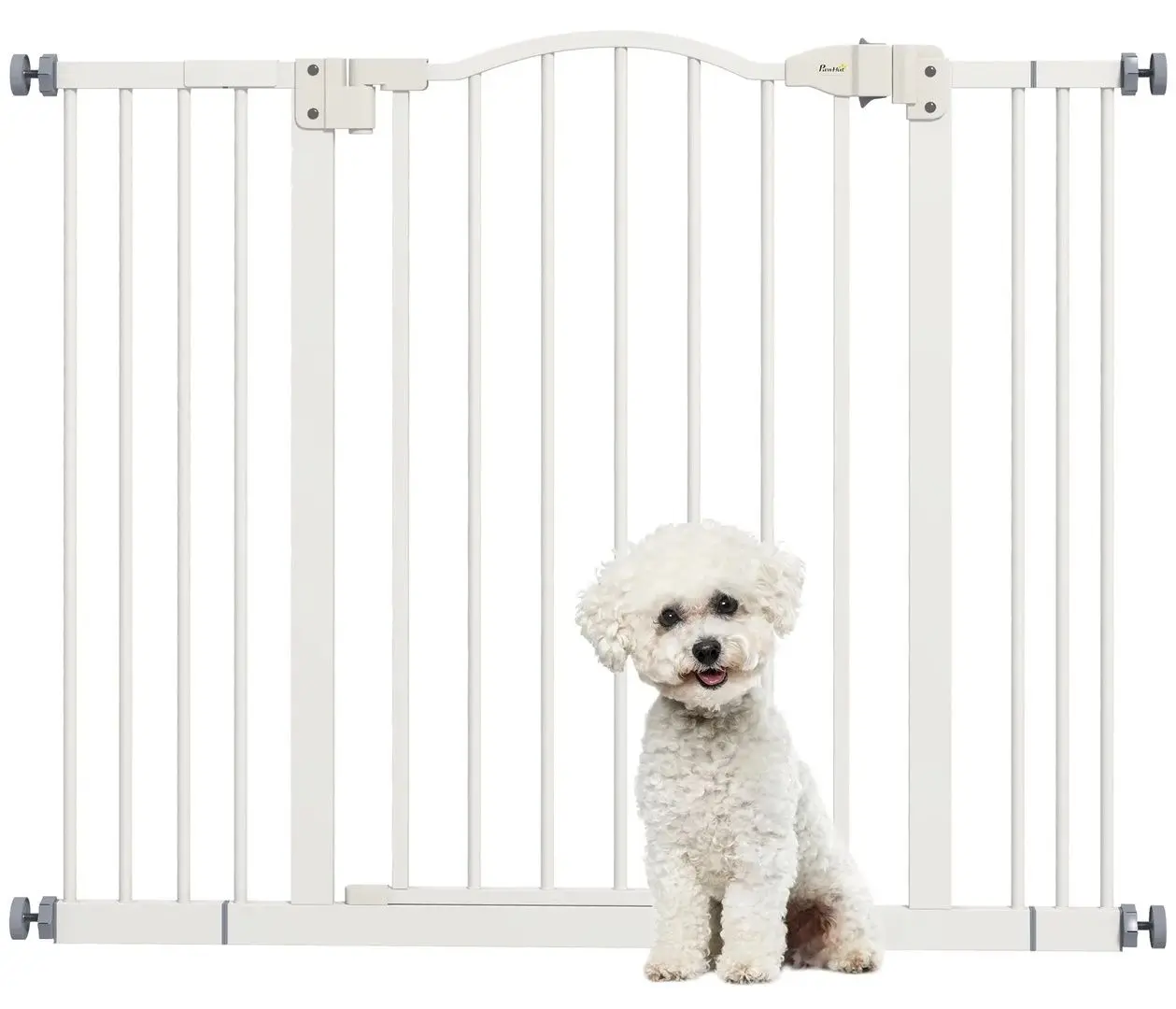 Bariera de protectie pentru animale PawHut D06-094V07WT (White)