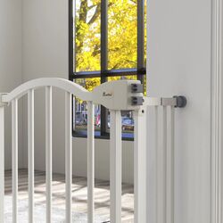 Bariera de protectie pentru animale PawHut D06-094V07WT (White) Thumb