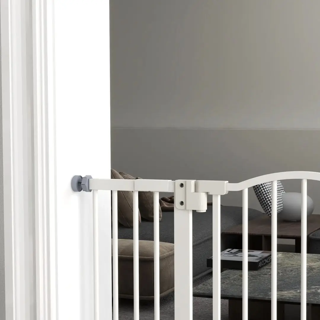 Bariera de protectie pentru animale PawHut D06-094V07WT (White)