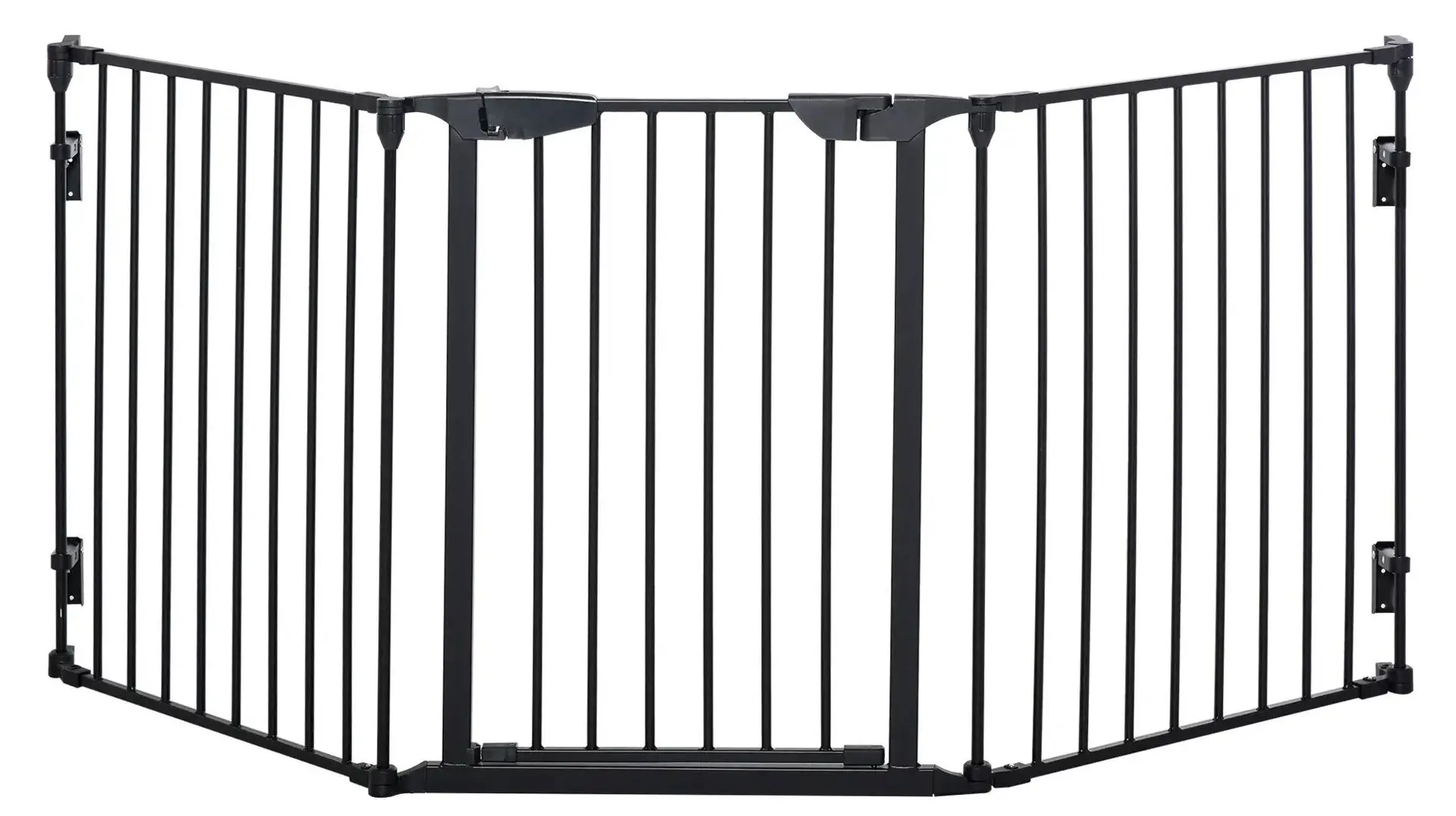 Bariera de protectie pentru animale PawHut D06-100V01BK (Black)