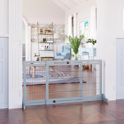 Bariera de protectie pentru animale PawHut D06-119GY (Grey) Thumb