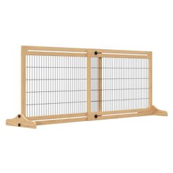 Bariera de protectie pentru animale PawHut D06-119ND (Wood)