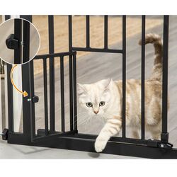 Bariera de protectie pentru animale PawHut D06-124 (Black) Thumb