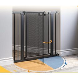 Bariera de protectie pentru animale PawHut D06-144V01BK (Black) Thumb