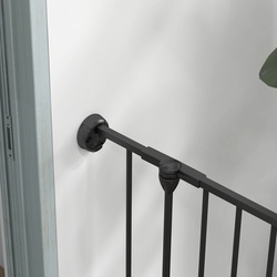 Bariera de protectie pentru animale PawHut D06-189V00BK (Black) Thumb