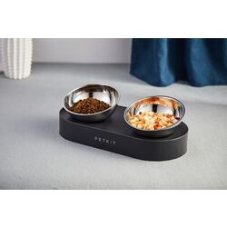 Двойная миска для животных Petkit Fresh Nano (Grey/Inox) Thumb
