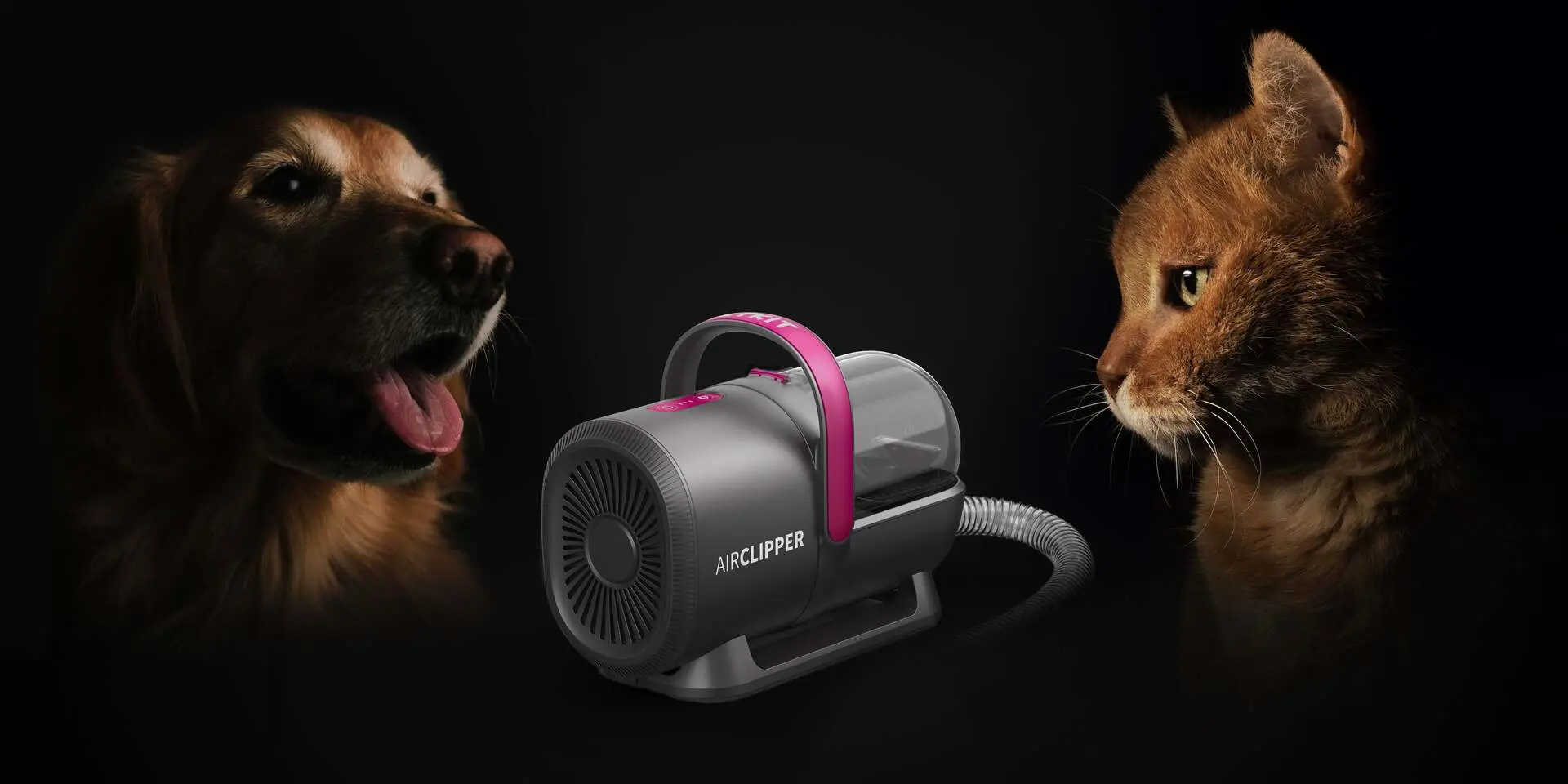 Набор для ухода за домашними животными 5в1 Petkit FurWaker (Grey/Pink)