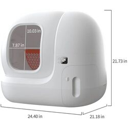 Самоочищающийся кошачий лоток Petkit PuraMax (White) Thumb