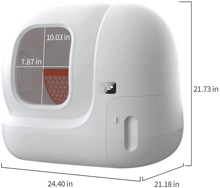 Самоочищающийся кошачий лоток Petkit PuraMax (White)