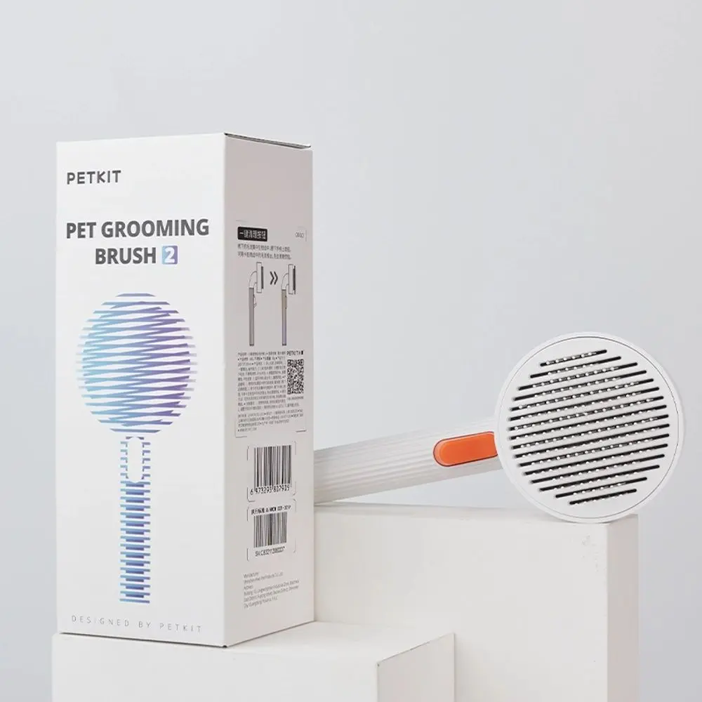 Щетка-чесалка для кошек и собак Petkit Grooming Brush 2 (White) - 7