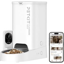 Умная кормушка c видео камерой для домашних животных Petkit YumShare Solo (White) Thumb