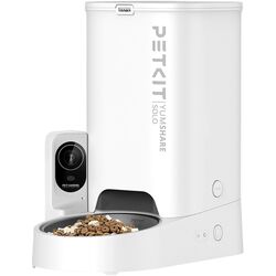 Умная кормушка c видео камерой для домашних животных Petkit YumShare Solo (White) Thumb