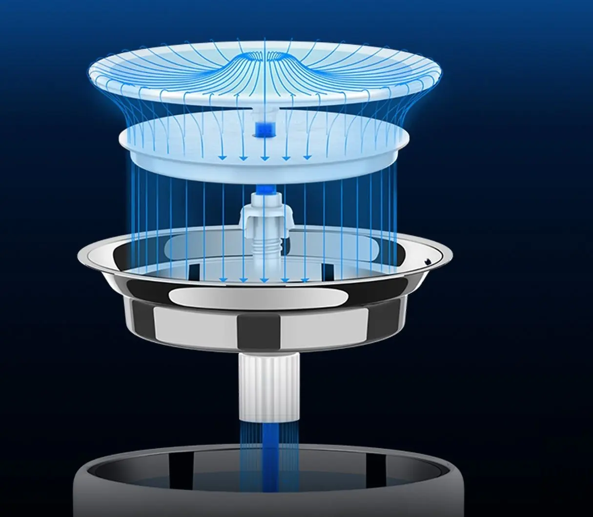 Fantana de baut inteligenta Petkit Eversweet 3 Pro (White)