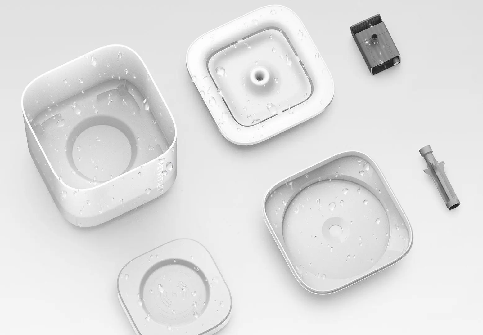 Fantana de baut inteligenta Petkit EverSweet Solo SE (White)