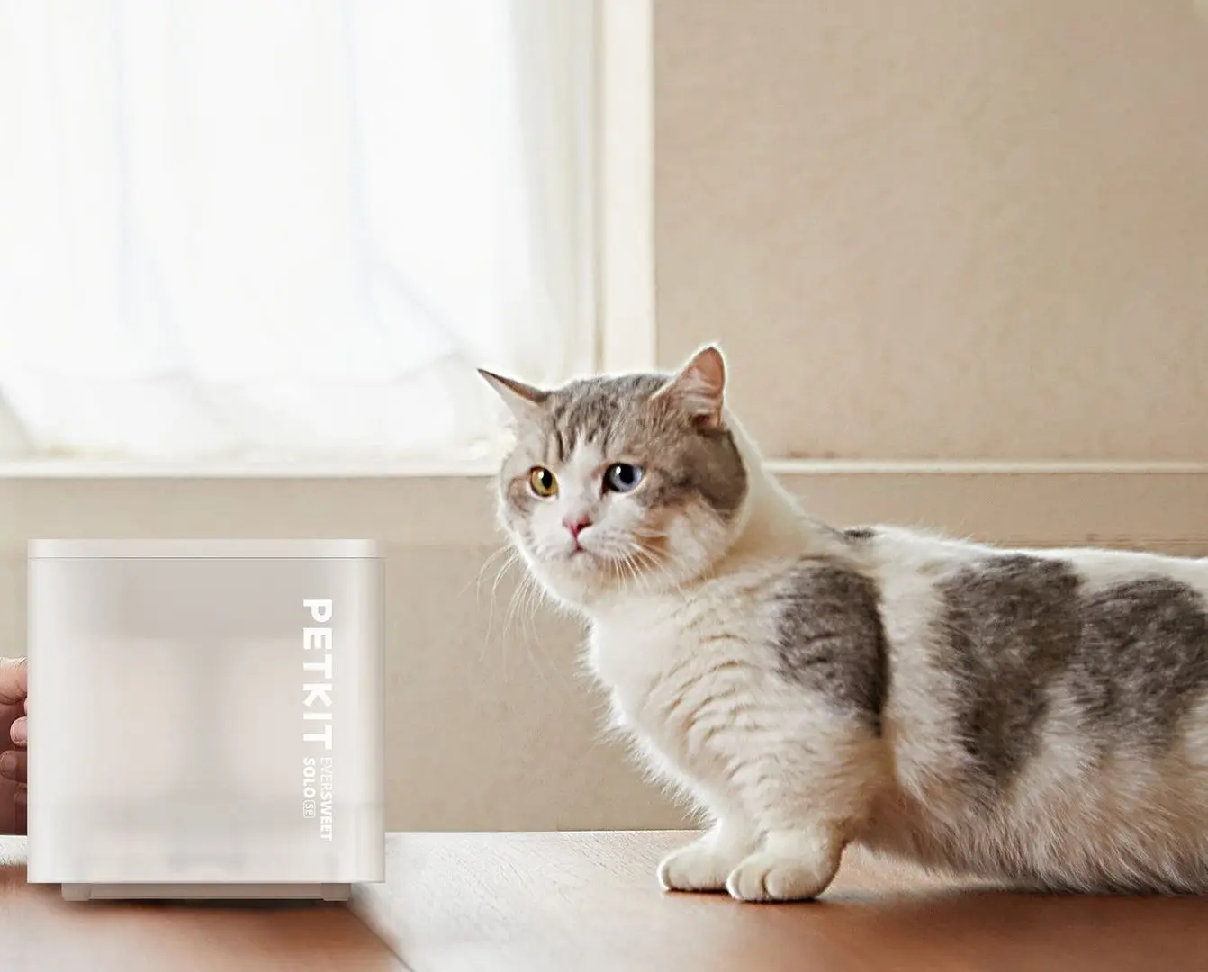 Fantana de baut inteligenta Petkit EverSweet Solo SE (White)