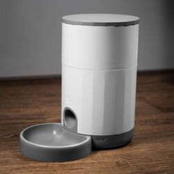 Умная автоматическая кормушка для домашних животных Petoneer Nutri Mini (White/Grey) Thumb