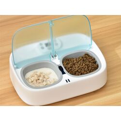 Умная автоматическая кормушка для домашних животных Petoneer Two-Meal Feeder (White) Thumb