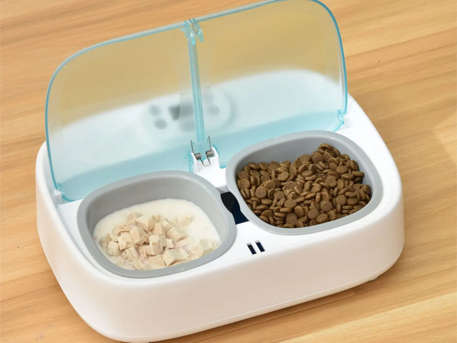 Умная автоматическая кормушка для домашних животных Petoneer Two-Meal Feeder (White) - 2