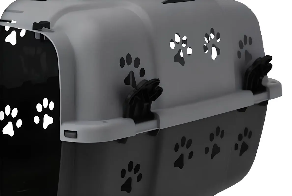 Переноска для животных Pets Collection 3075886 (Grey/Black)