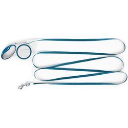 Поводок автоматический Petsi TR-1036 BW (White/Blue) Thumb