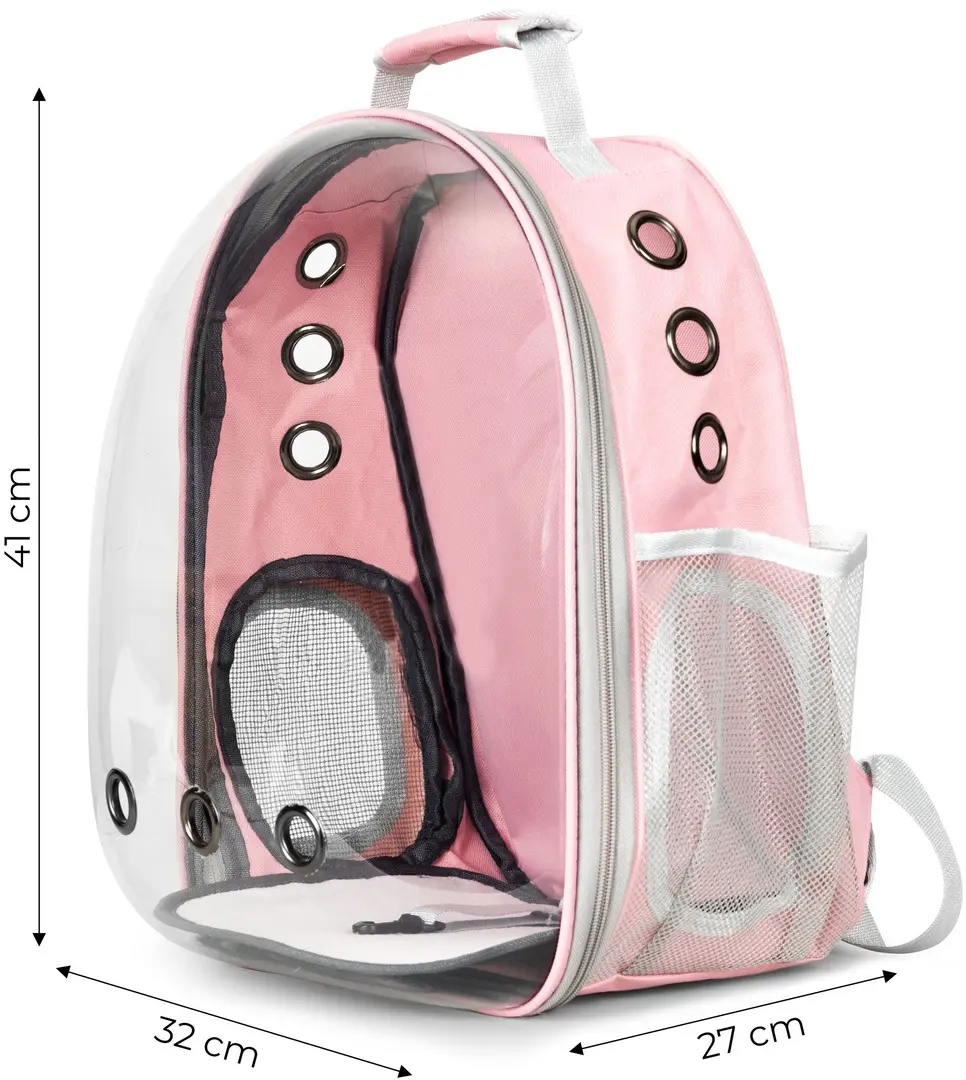 Рюкзак-переноска для домашних животных Petsi ME04-02 (Pink)