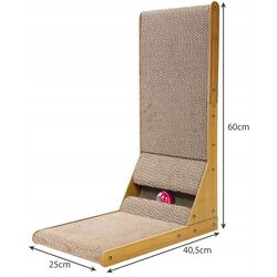 Ansamblu de joaca pentru pisici Purlov 22008 (Brown) Thumb