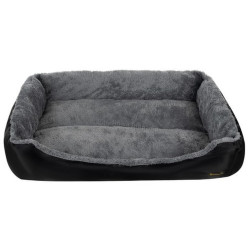 Culcus pentru caini Purlov 24288 (Black/Grey)