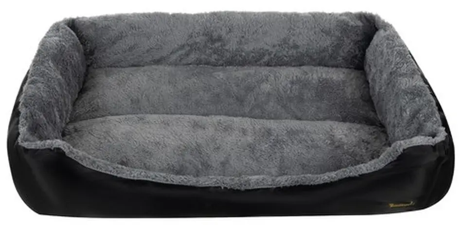 Лежак для собак Purlov 24288 (Black/Grey)