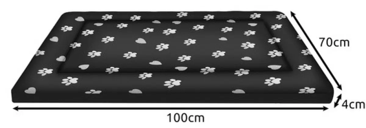 Culcus pentru caini Purlov 24862 (Black)