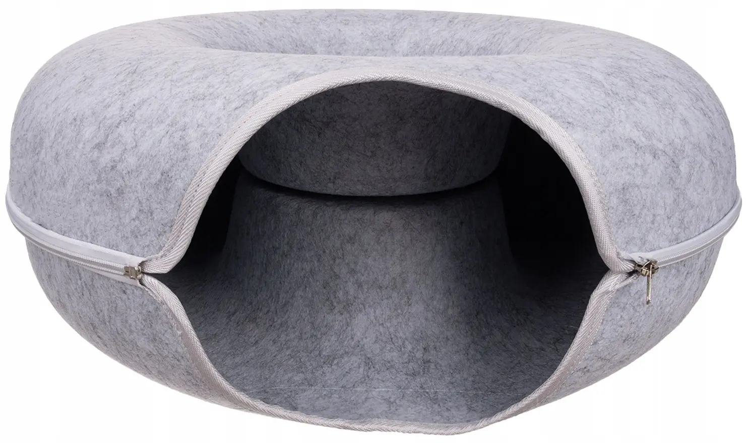 Pat tunel pentru pisici Purlov 25810 (Grey)