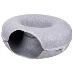 Pat tunel pentru pisici Purlov 25810 (Grey)