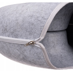 Pat tunel pentru pisici Purlov 25810 (Grey) Thumb