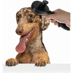 Расческа для животных Purlov 18905 (Black) Thumb