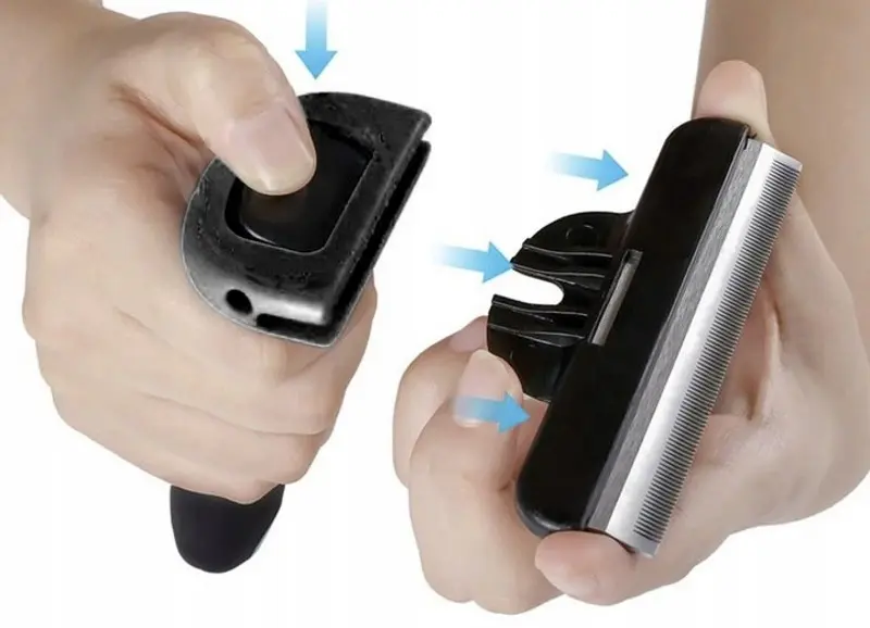 Расческа для животных Purlov 24261 (Black)