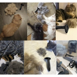 Расческа для животных Purlov 24261 (Black) Thumb