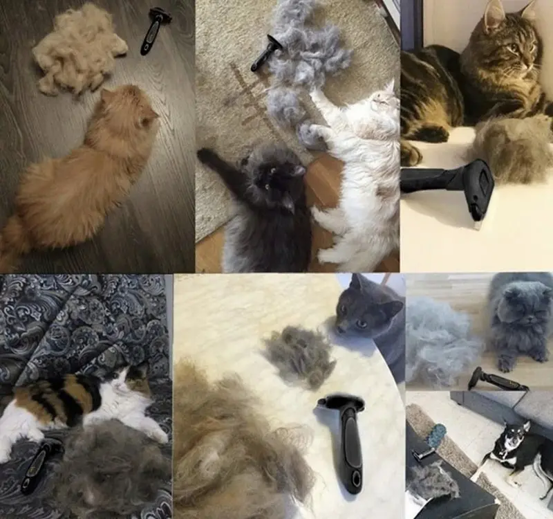 Расческа для животных Purlov 24261 (Black)