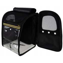 Рюкзак-переноска для домашних животных Purlov 23185 (Black) Thumb