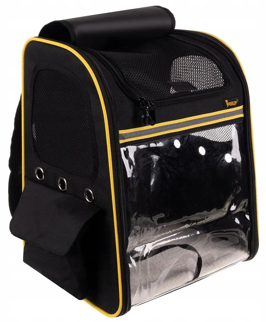 Рюкзак-переноска для домашних животных Purlov 23185 (Black)