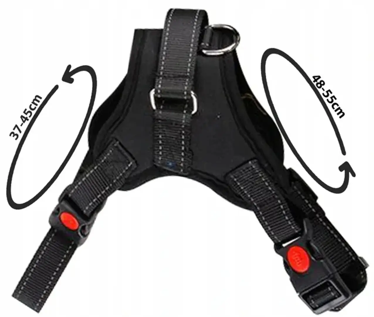 Шлейка для собак Purlov 16149 (Black)