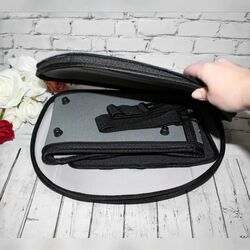 Сумка для переноски животных Purlov 18270 (Black/Grey) Thumb