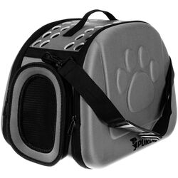 Geanta pentru transportarea animalelor Purlov 18270 (Black/Grey)