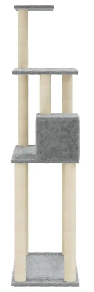 Игровой комплекс для кошек VidaXL 171477 (Light Grey)