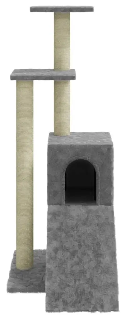 Игровой комплекс для кошек VidaXL 171513 (Light Grey)