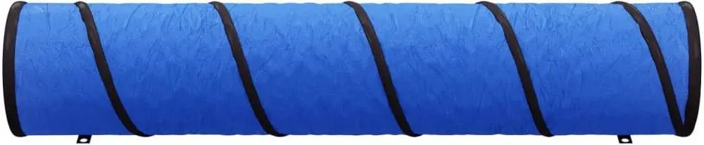 Tunel de joacă pentru câini VidaXL 172189 (Blue)