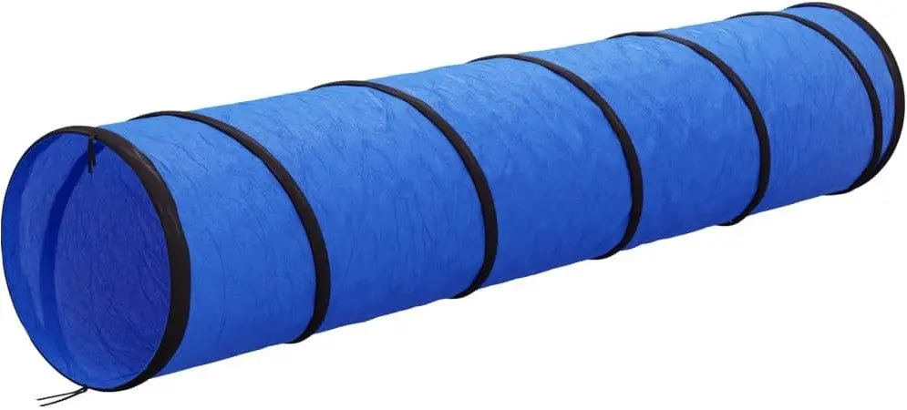 Tunel de joacă pentru câini VidaXL 172189 (Blue)